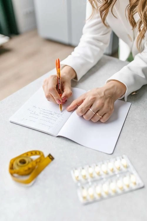 Doctor taking notes
